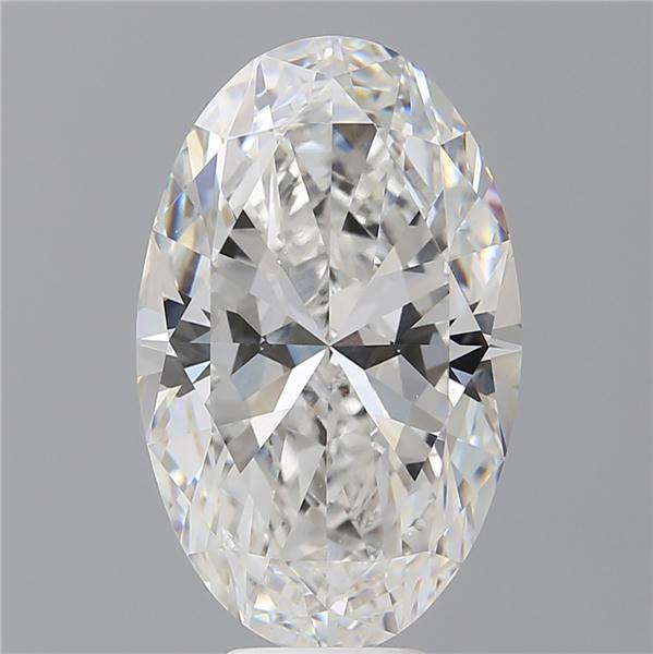 8.06 ct. oval Lab Grown Diamond front image