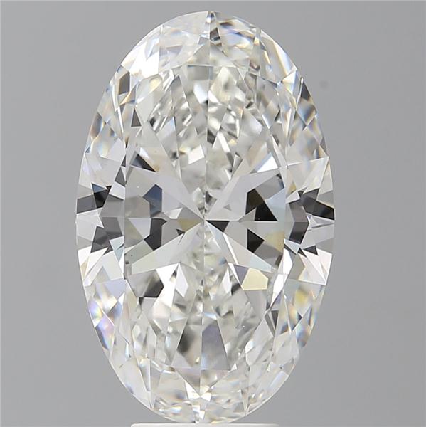 6.52 ct. oval Lab Grown Diamond front image
