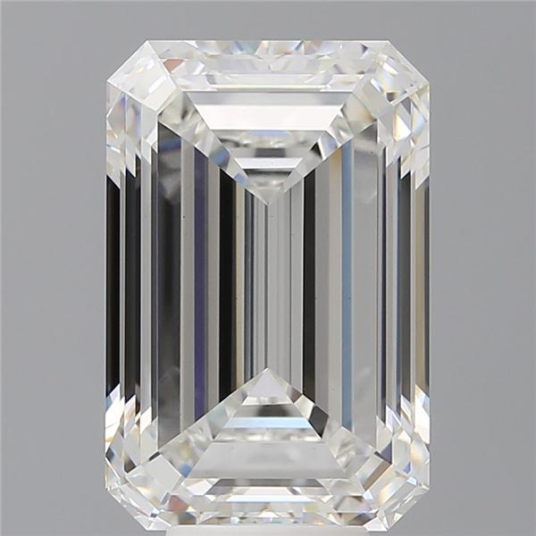 8.60 ct. emerald Lab Grown Diamond front image