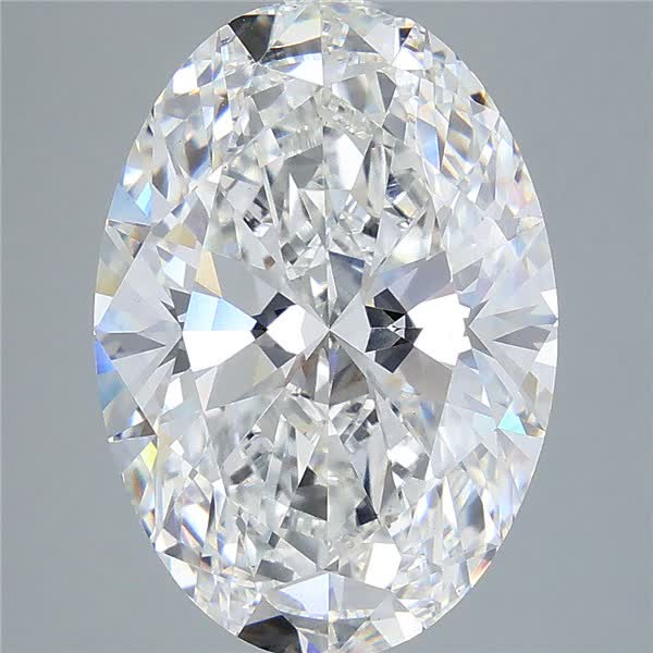 8.07 ct. oval Lab Grown Diamond front image