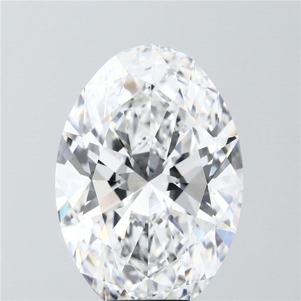 8.08 ct. oval Lab Grown Diamond front image