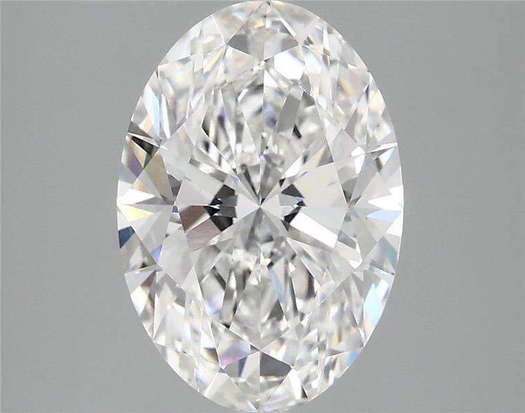 3.04 ct. oval Lab Grown Diamond front image