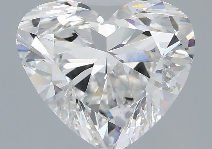 0.96 ct. heart Lab Grown Diamond front image