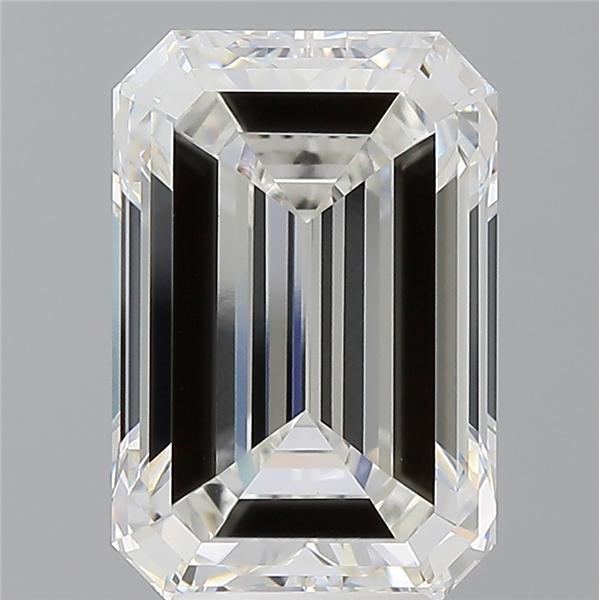 5.52 ct. emerald Lab Grown Diamond front image
