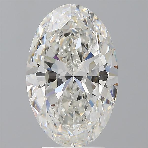 4.08 ct. oval Lab Grown Diamond front image