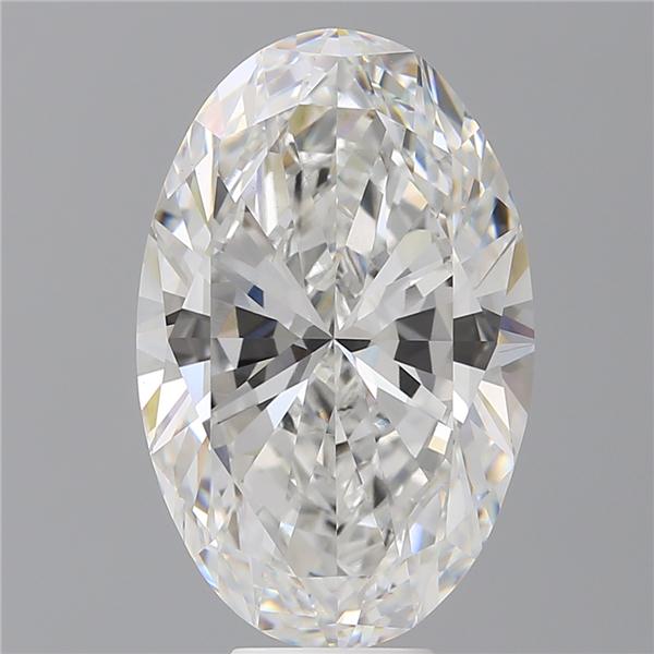 9.83 ct. oval Lab Grown Diamond front image