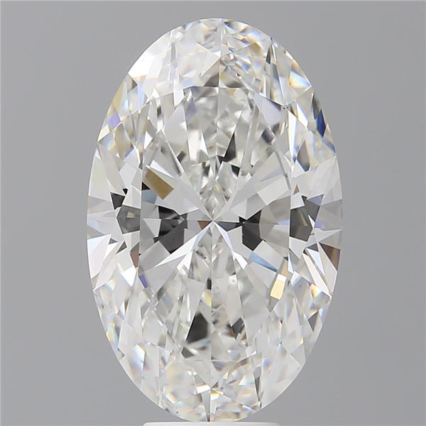 8.57 ct. oval Lab Grown Diamond front image
