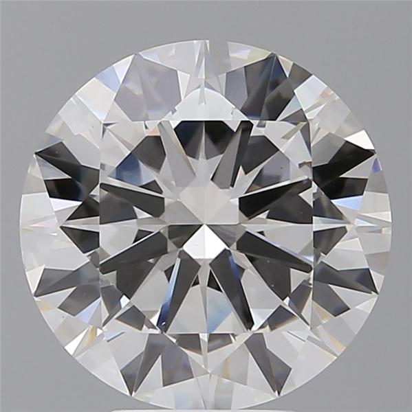 5.91 ct. round Lab Grown Diamond front image