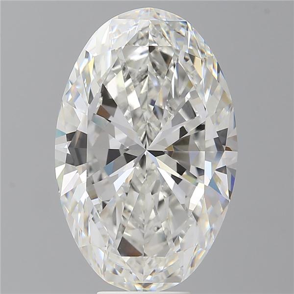 9.51 ct. oval Lab Grown Diamond front image