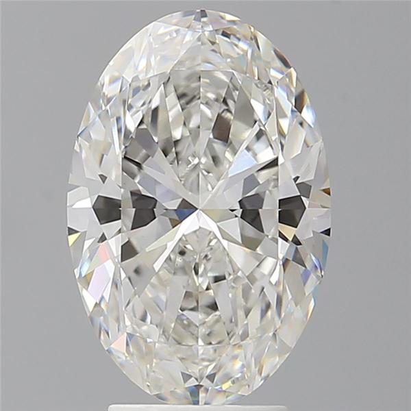 4.07 ct. oval Lab Grown Diamond front image