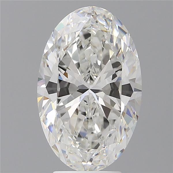 4.54 ct. oval Lab Grown Diamond front image