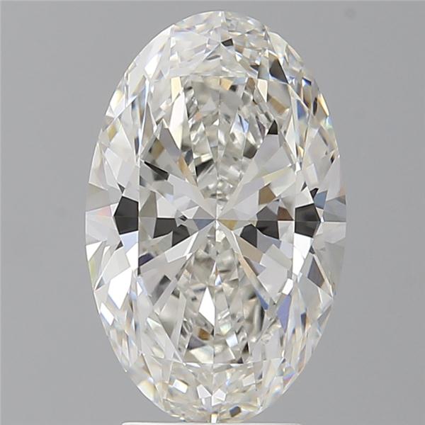 4.09 ct. oval Lab Grown Diamond front image