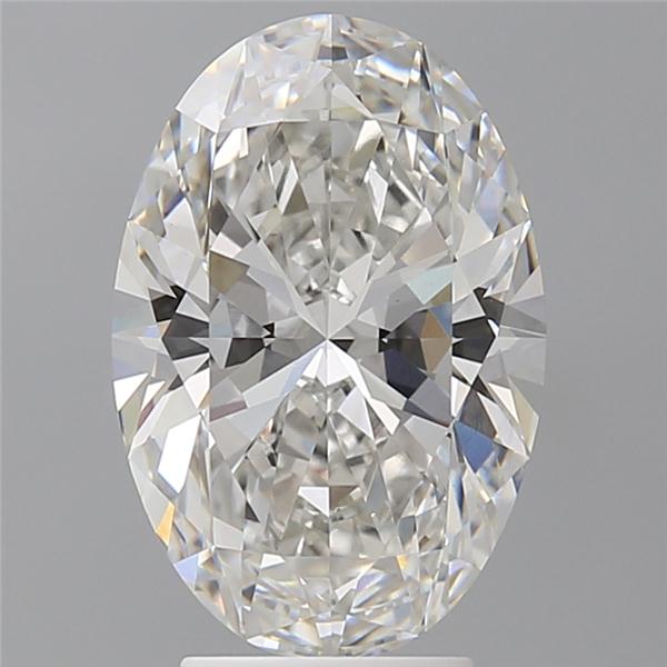 4.09 ct. oval Lab Grown Diamond front image
