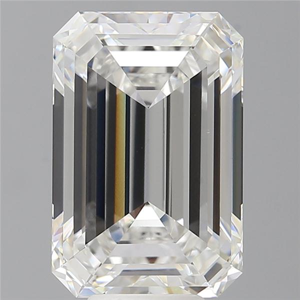 8.10 ct. emerald Lab Grown Diamond front image