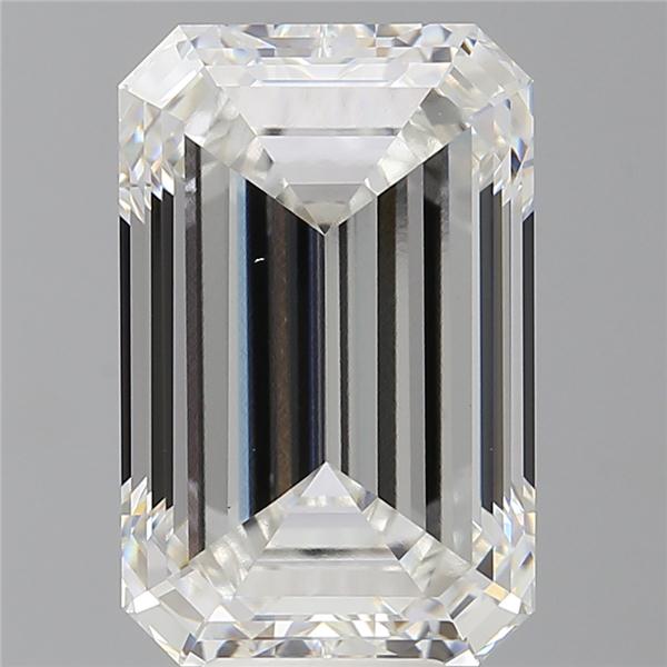 9.08 ct. emerald Lab Grown Diamond front image