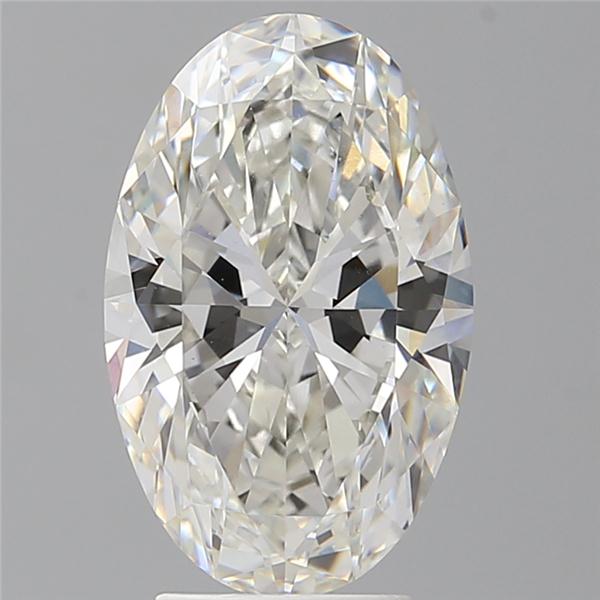 4.01 ct. oval Lab Grown Diamond front image