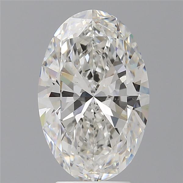 4.04 ct. oval Lab Grown Diamond front image