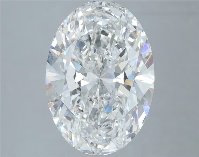 5.05 ct. oval Lab Grown Diamond front image