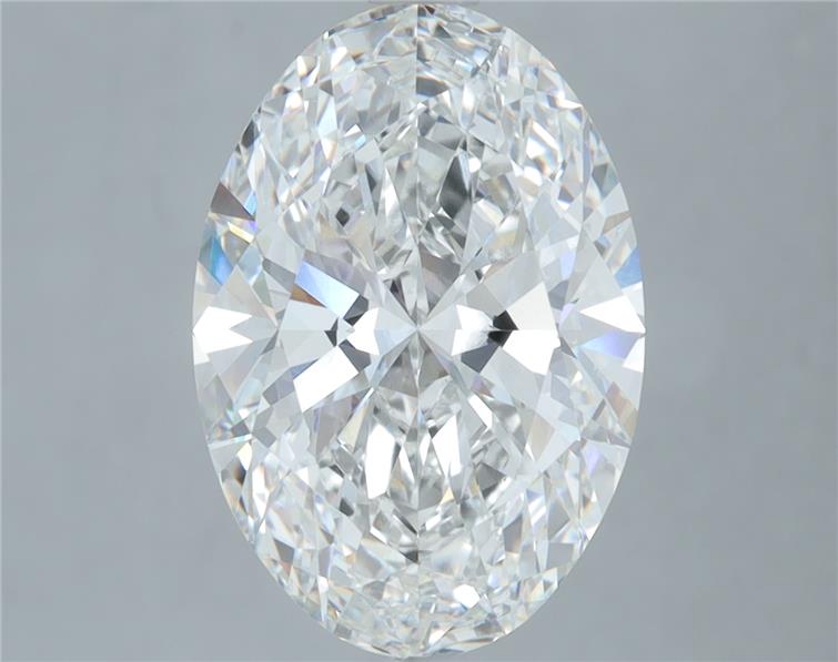 5.02 ct. oval Lab Grown Diamond front image