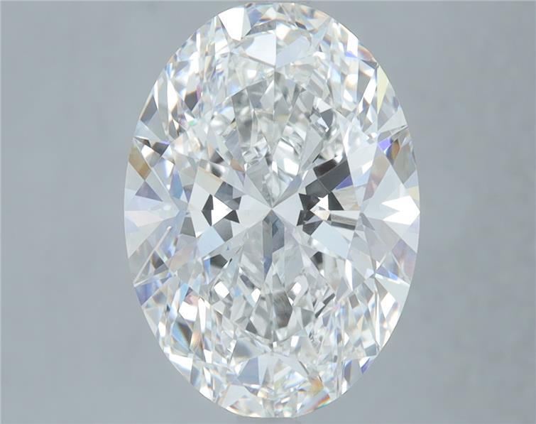 5.05 ct. oval Lab Grown Diamond front image