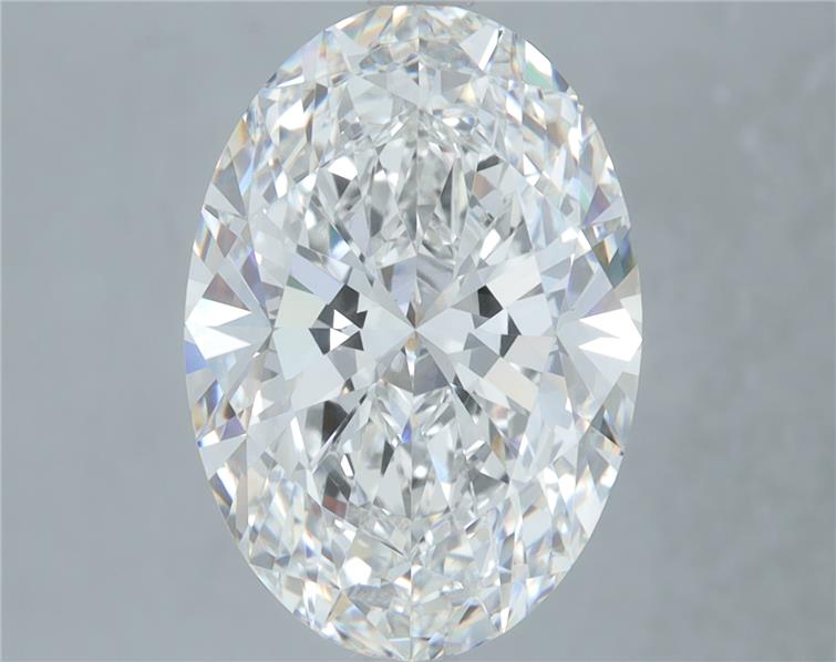 6.09 ct. oval Lab Grown Diamond front image
