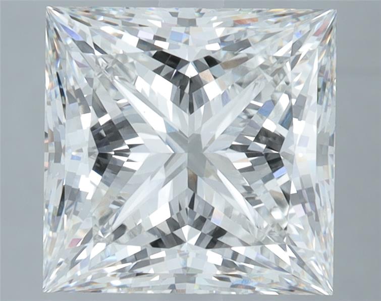 5.02 ct. princess Lab Grown Diamond front image