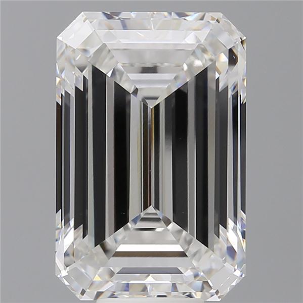 11.53 ct. emerald Lab Grown Diamond front image