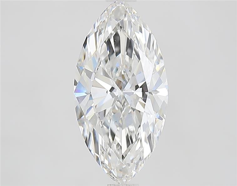 2.07 carat f VVS2 EX Cut IGI marquise diamond