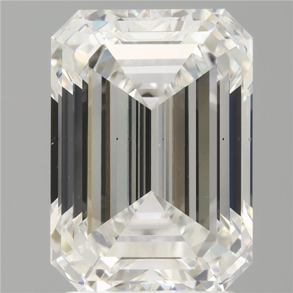 3.05 ct. emerald Lab Grown Diamond front image