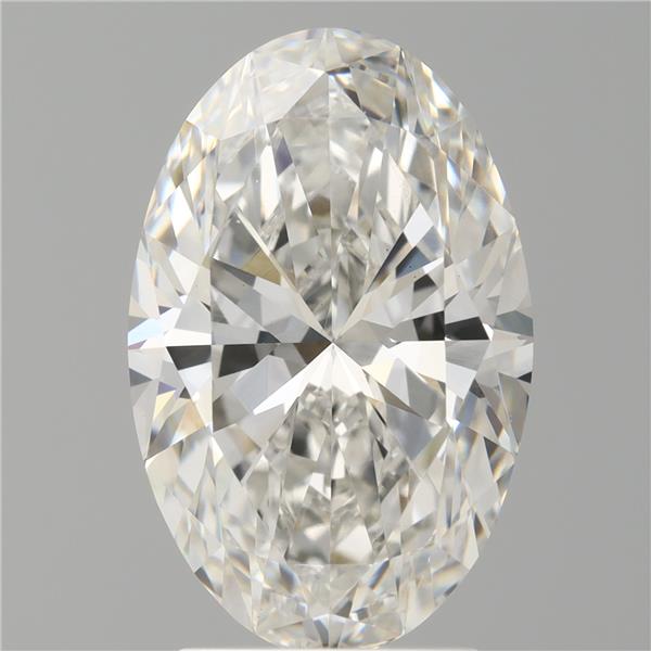 3.10 ct. oval Lab Grown Diamond front image