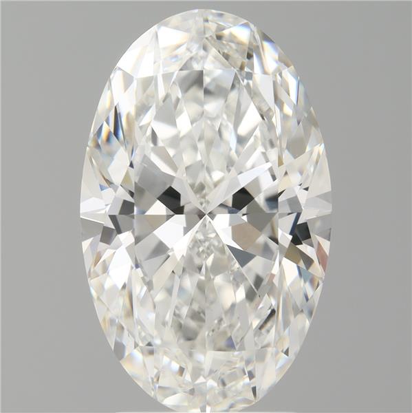 3.57 ct. oval Lab Grown Diamond front image