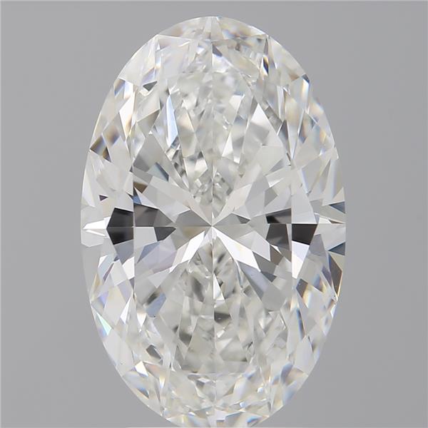 3.60 ct. oval Lab Grown Diamond front image