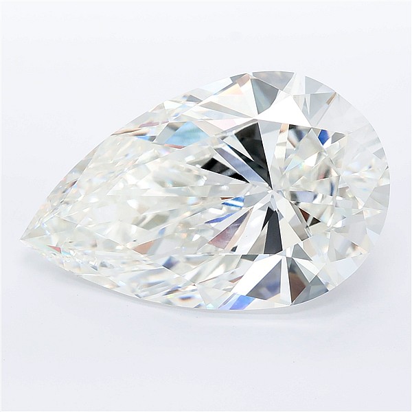 13.07 ct. pear Lab Grown Diamond front image