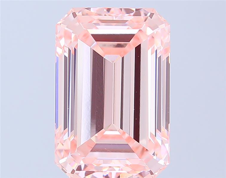 8.09 ct. emerald Lab Grown Diamond front image