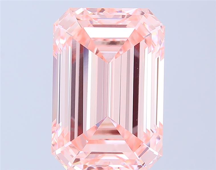 8.09 ct. emerald Lab Grown Diamond front image