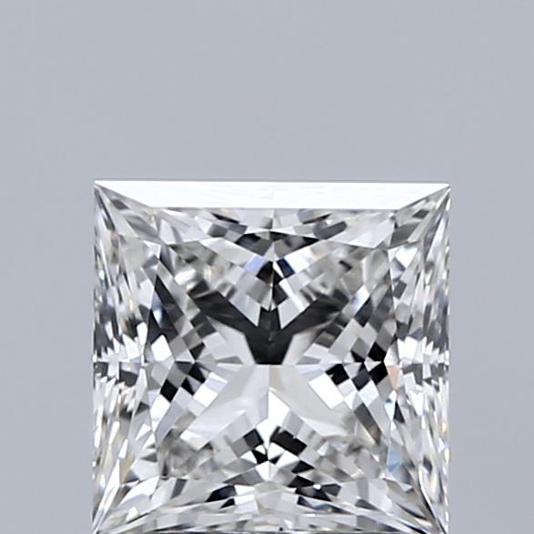 1.59 ct. princess Lab Grown Diamond front image