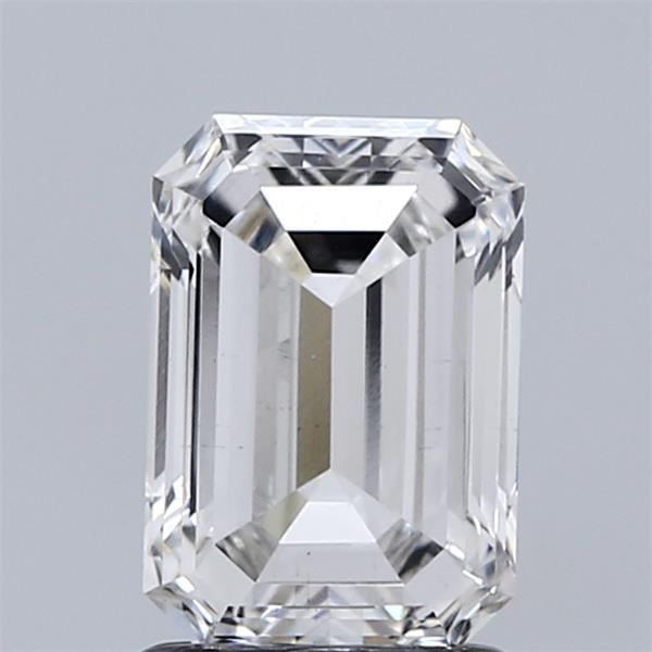 1.52 ct. emerald Lab Grown Diamond front image