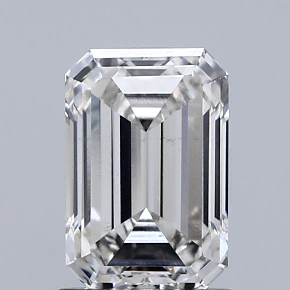 1.57 ct. emerald Lab Grown Diamond front image