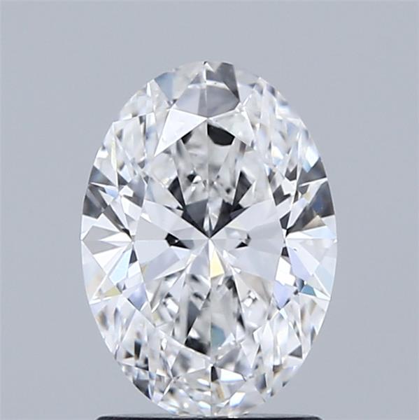 1.38 ct. oval Lab Grown Diamond front image