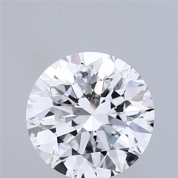 2.54 ct. round Lab Grown Diamond front image