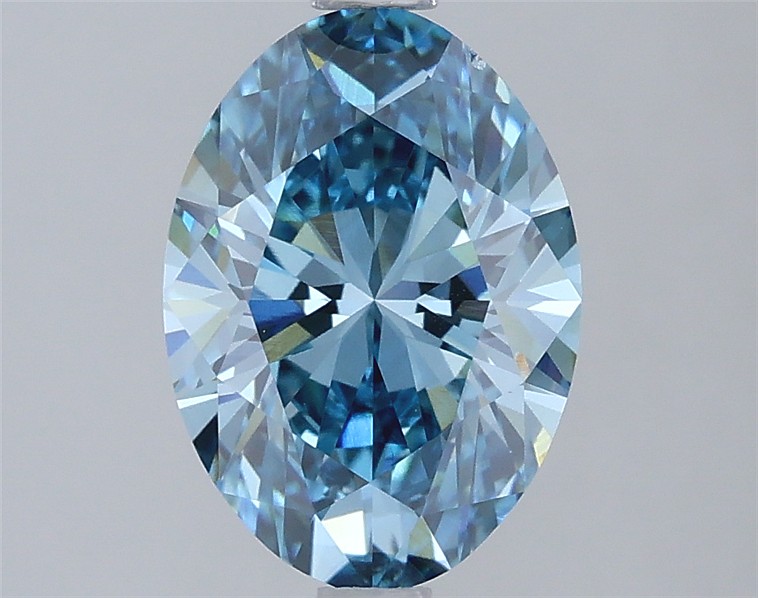 2.00 ct. oval Lab Grown Diamond front image