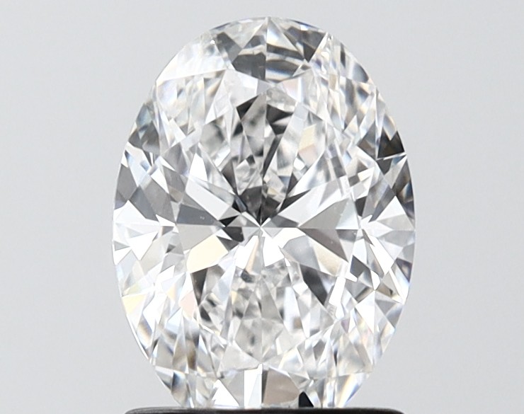 1.37 ct. oval Lab Grown Diamond front image