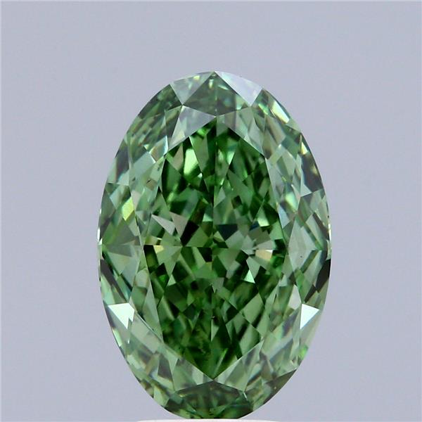5.00 ct. oval Lab Grown Diamond front image