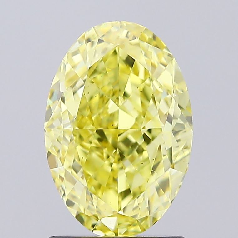 2.01 ct. oval Lab Grown Diamond front image