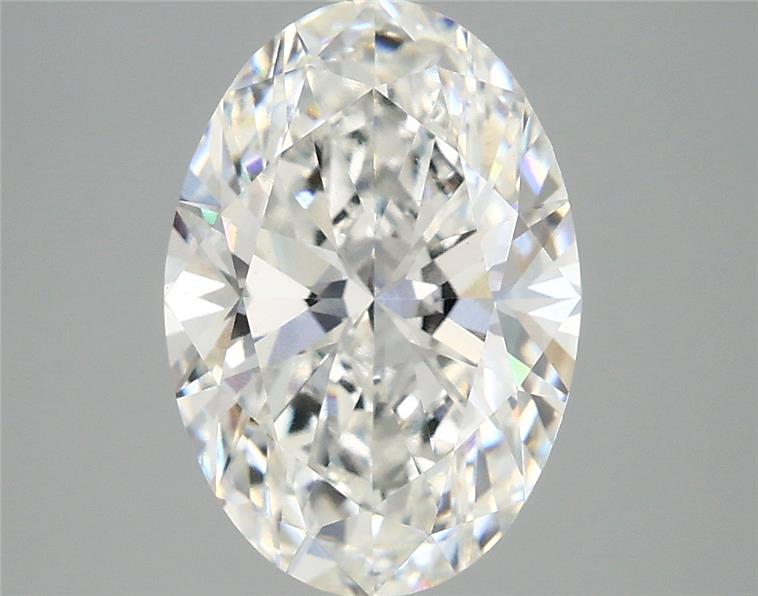 3.04 ct. oval Lab Grown Diamond front image