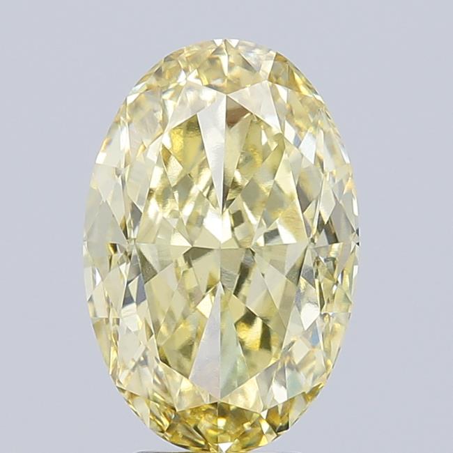 5.02 ct. oval Lab Grown Diamond front image