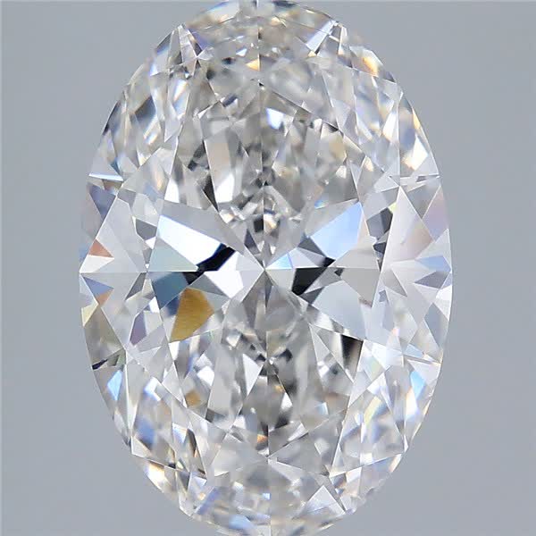 4.52 ct. oval Lab Grown Diamond front image