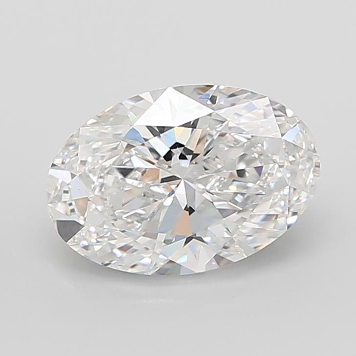 7.01 ct. oval Lab Grown Diamond front image