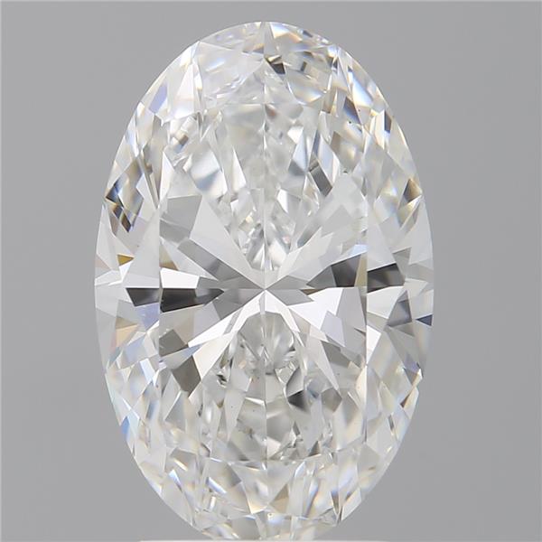 3.01 ct. oval Lab Grown Diamond front image