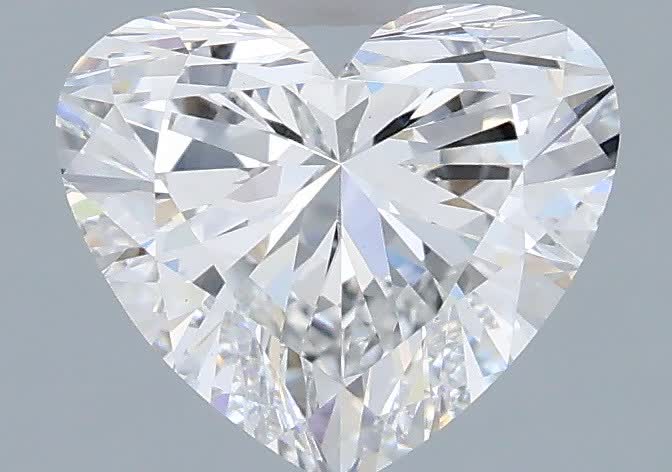 1.60 ct. heart Lab Grown Diamond front image